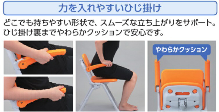 楽天市場】(パナソニック) シャワーチェア ユクリア Air ミドルSP