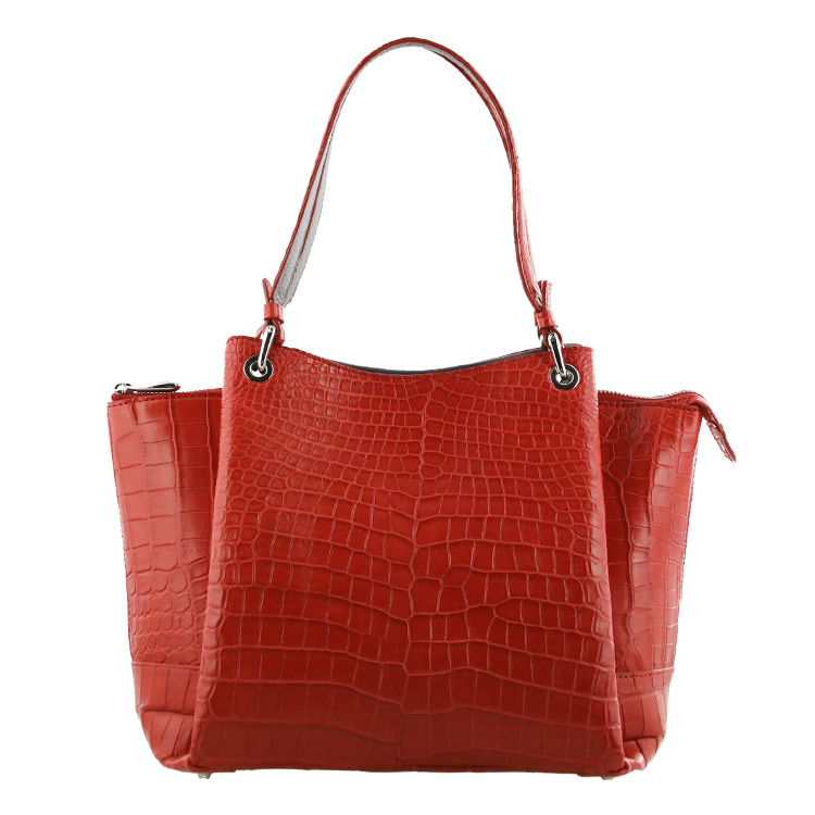 楽天市場】スモール クロコダイル レディース バッグ マット 加工