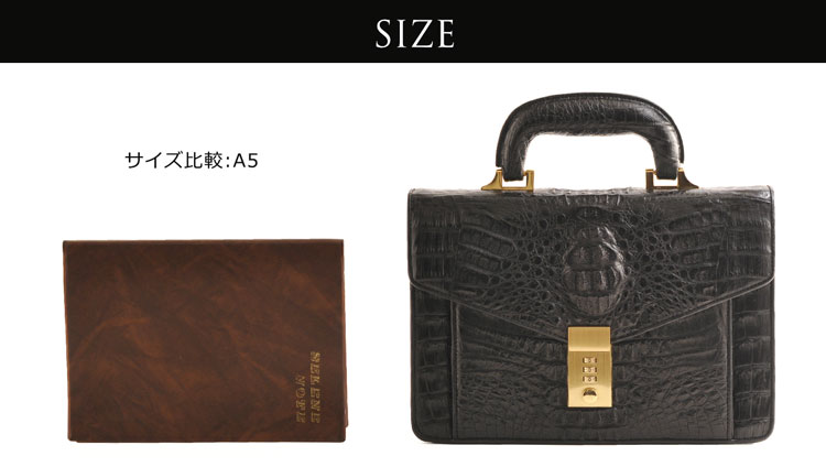 楽天市場】カイマン マット 加工 メンズバッグ ダイヤルロック付き