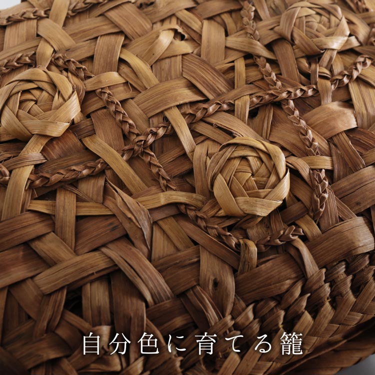 楽天市場】山葡萄 かごバッグ バッグ かご 籠 流れ花編み 山葡萄バッグ