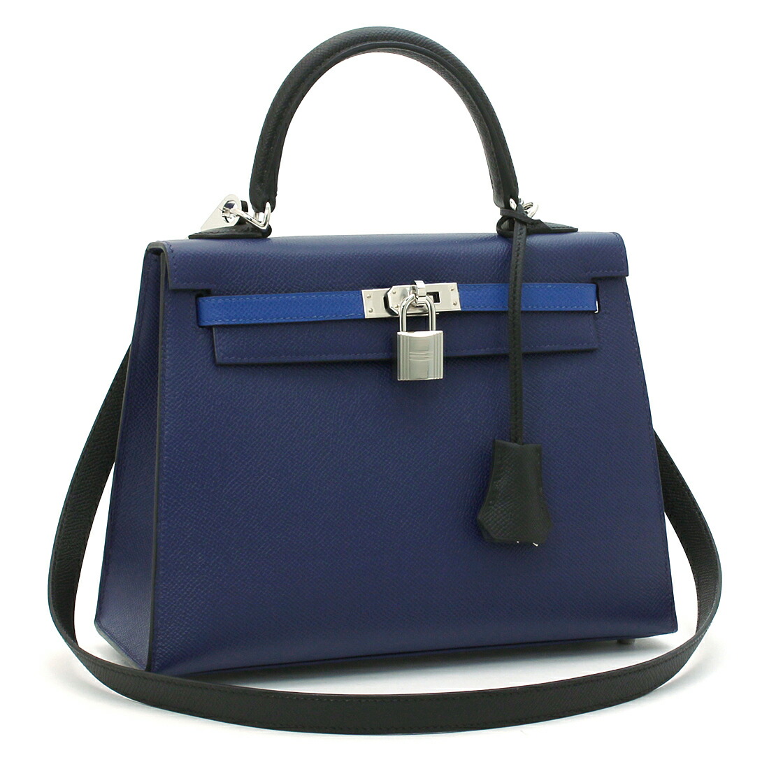 楽天市場】エルメス ケリー 25cm 外縫い セリエ ヴェルソ ヴォー