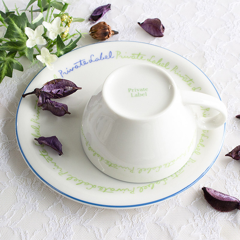 楽天市場】【アウトレット】Private Lavel カップ＆ソーサー ココア