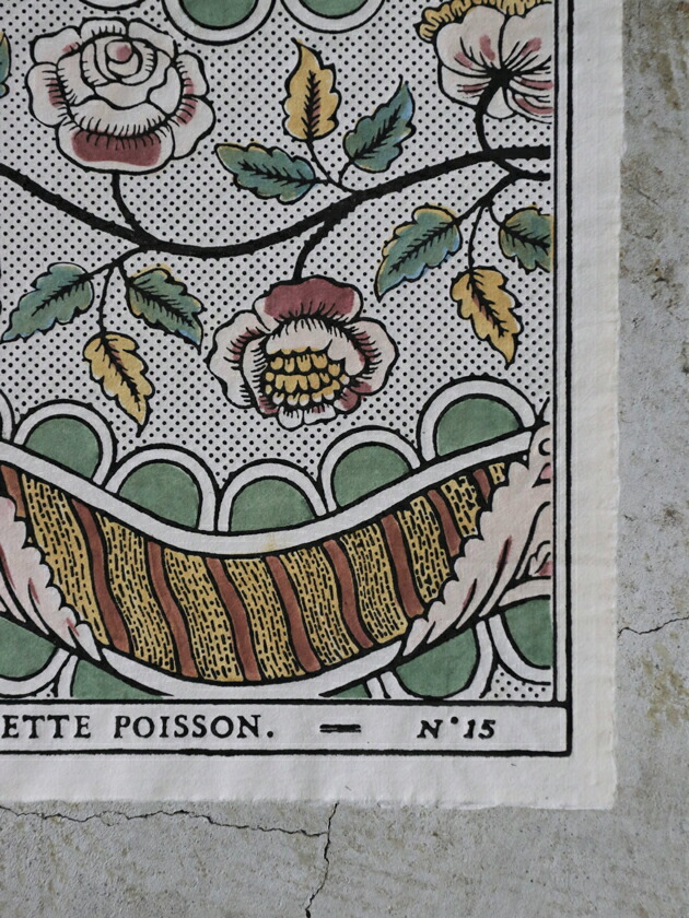 楽天市場】ドミノペーパー 15B 5色 Antoinette Poisson