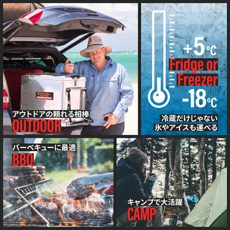 楽天市場】【公式限定3年保証】 エンゲル ENGEL MT35F 32L ポータブル