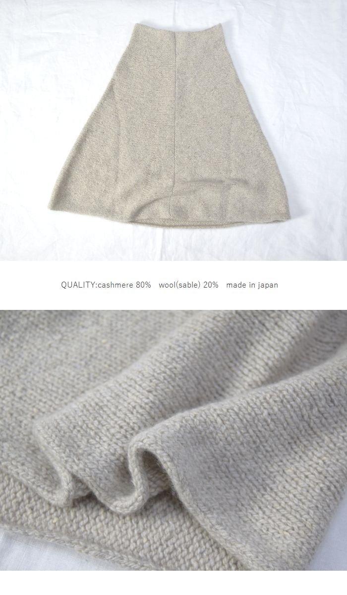 楽天市場】evam eva(エヴァムエヴァ)cashmere sable snood 3colormade