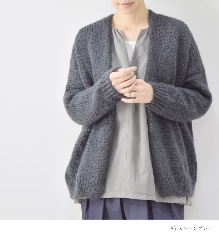 楽天市場】evam eva(エヴァムエヴァ)mohair silk cardigan 2colormade