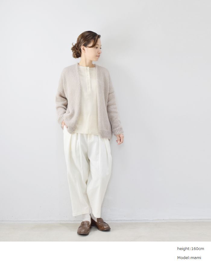 楽天市場】evam eva(エヴァムエヴァ)mohair silk cardigan 2colormade