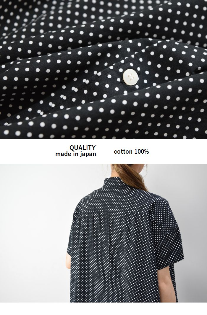 楽天市場】grin(グリン)ブロード 三角シャツ半袖 ワンピースmade in