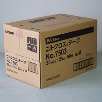 楽天市場】日東電工 外装塗装用布粘着テープニトクロステープNo.7503