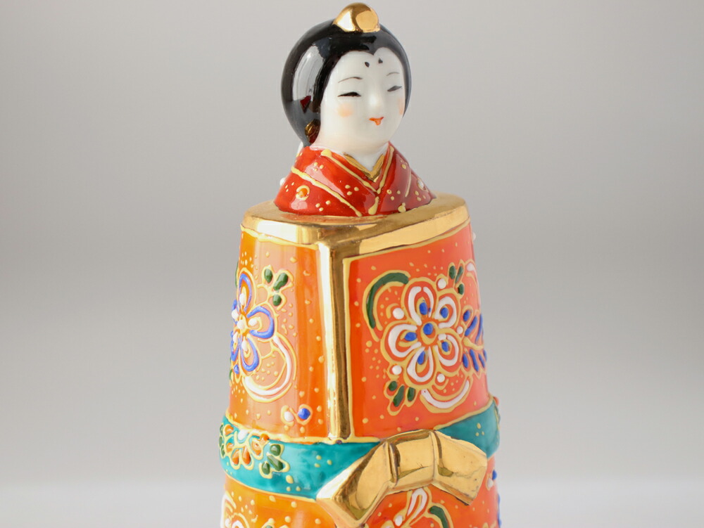 楽天市場】九谷焼 5.5号立雛 細描盛 【 送料無料 桃の節句 雛人形 雛