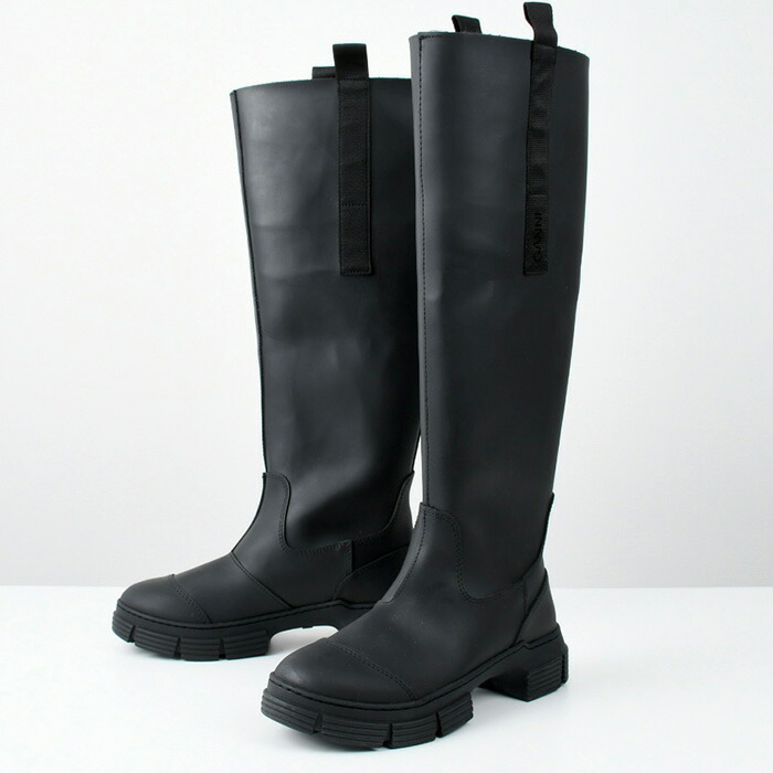 楽天市場】GANNI ガニー ブーツ シューズ レインブーツ ラバーロング