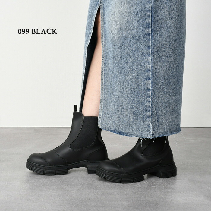 楽天市場】【2/25限定クーポン】GANNI ラバーアンクルブーツ S2174