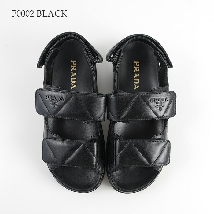 楽天市場】PRADA プラダ サンダル シューズ スポーツサンダル 1X721MD