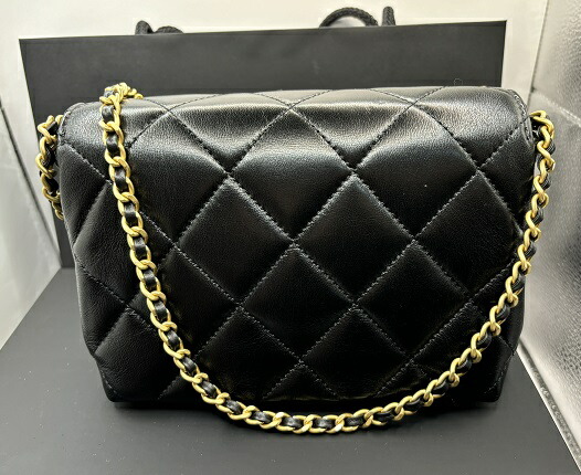 楽天市場】CHANEL シャネル【2024A】最新秋冬パールCHANELミニフラップ