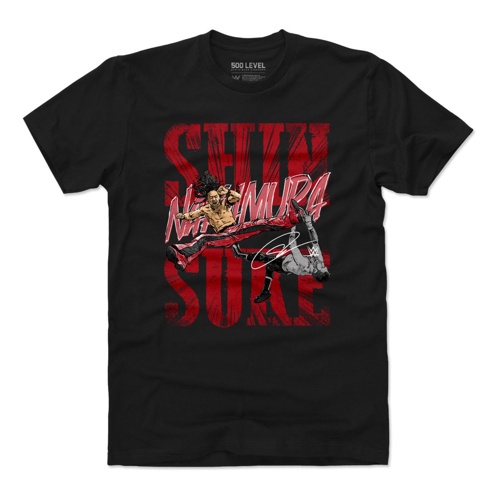 楽天市場】WWE 中邑真輔 Tシャツ Superstars Kick 500Level ブラック