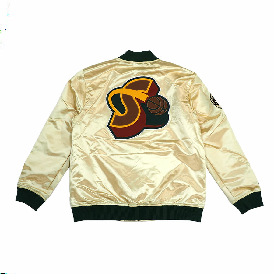 楽天市場】NBA シアトル・スーパーソニックス ジャケット サテン