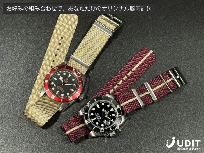 楽天市場】スクエア NATOベルト 18mm 20mm 22mm 24mm 上品な光沢と立体