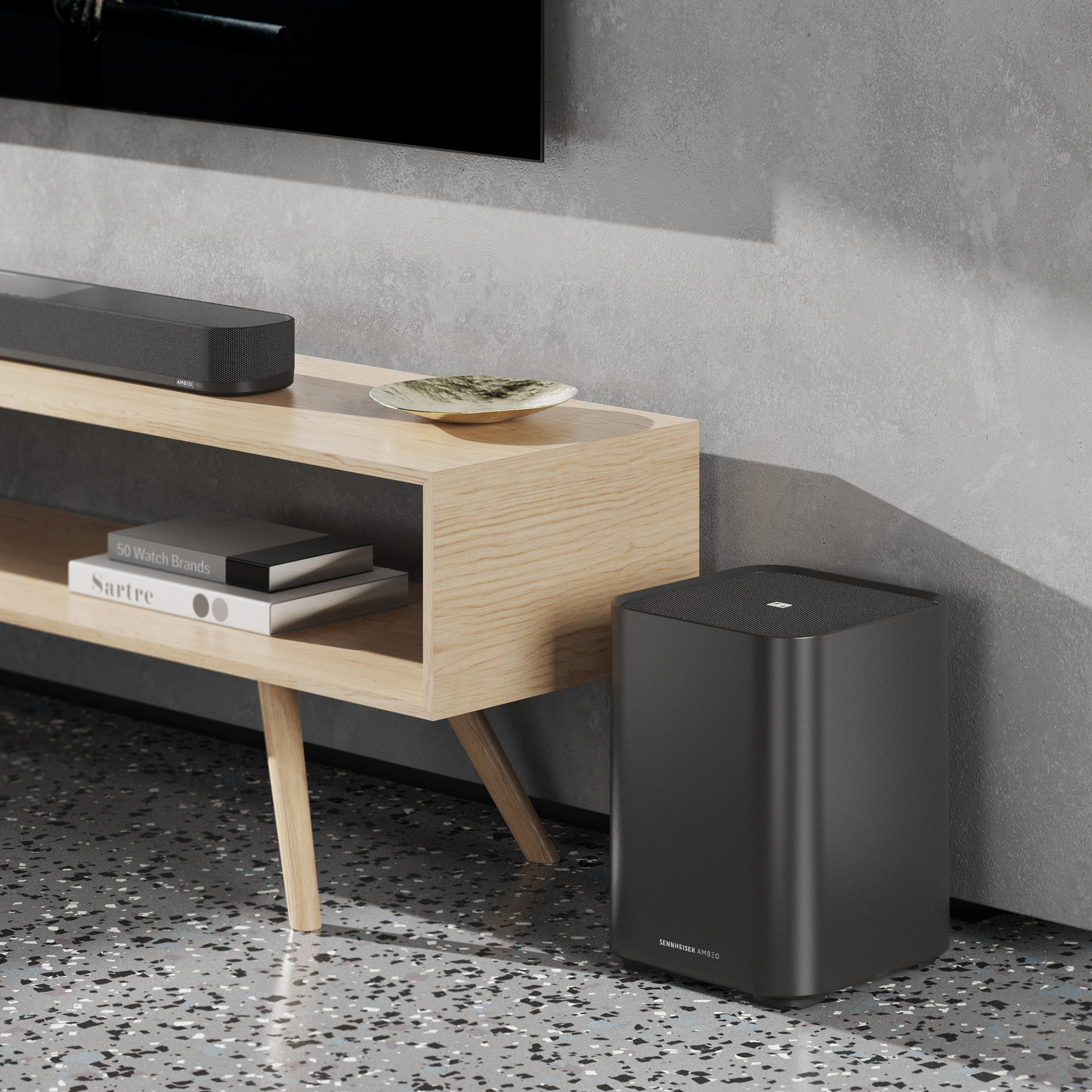 楽天市場】ゼンハイザー公式 Sennheiser AMBEO Sub アンビオ サブ