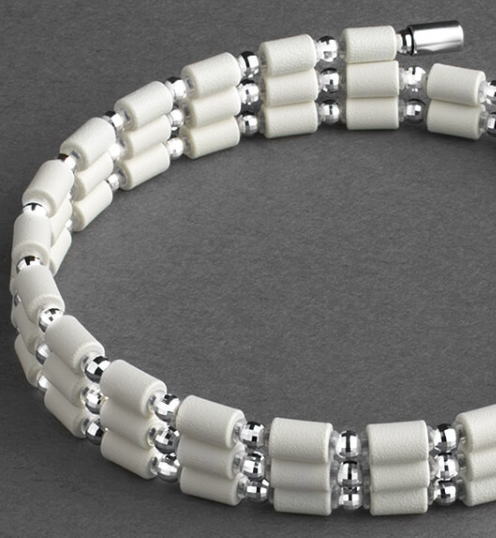 楽天市場】コアフォースループ 14K ホワイトゴールド 50cm 全9色