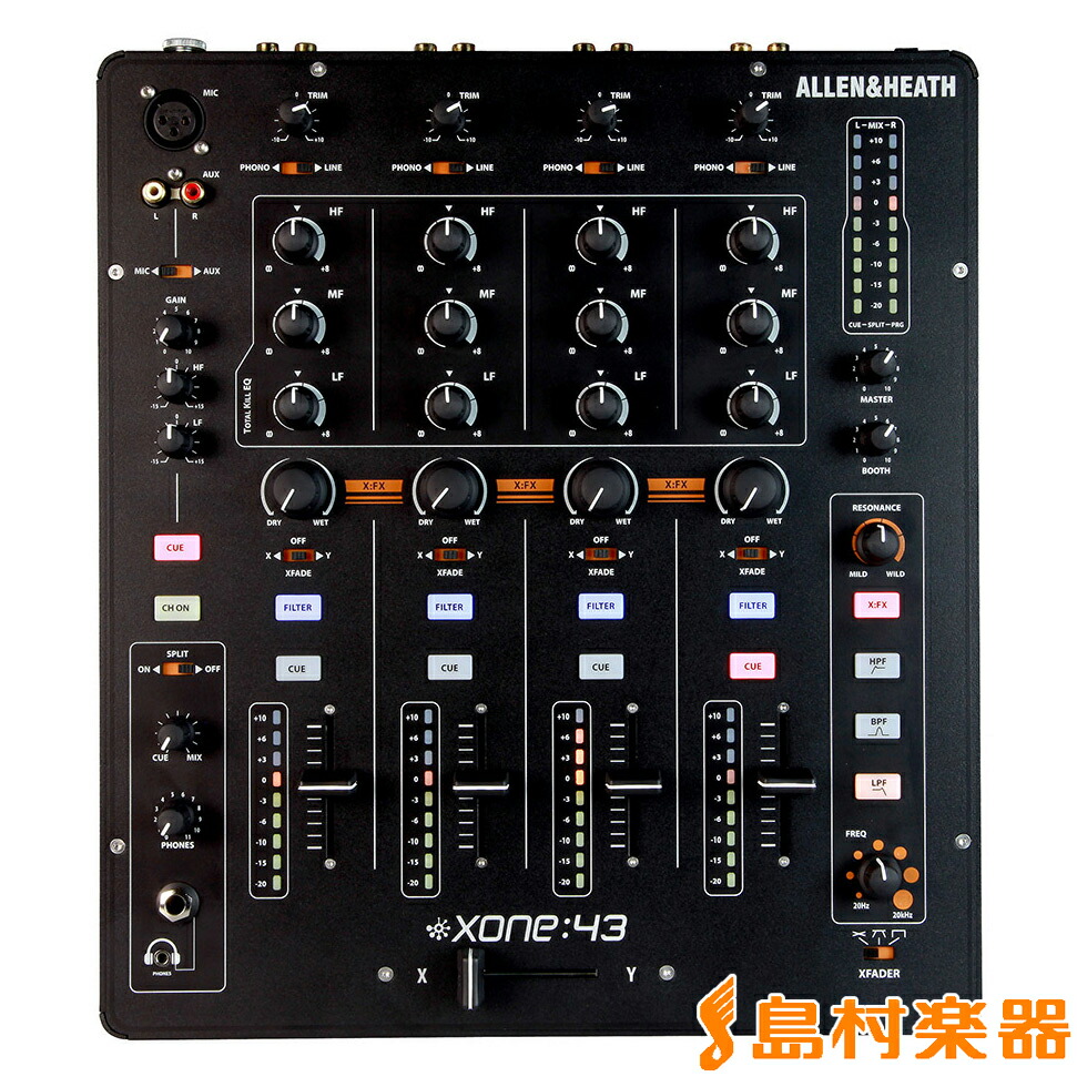 楽天市場】allen & heath xone : k2 オーディオインターフェイス / dj