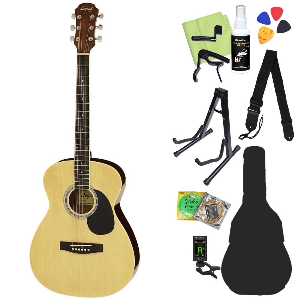 楽天市場】【選べる8カラー!】 LEGEND FG-15 アコースティックギター