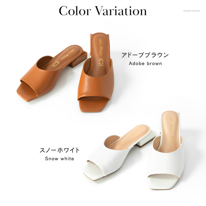 楽天市場】レディース サンダル 本革 ぺたんこ つっかけ サンダル 革