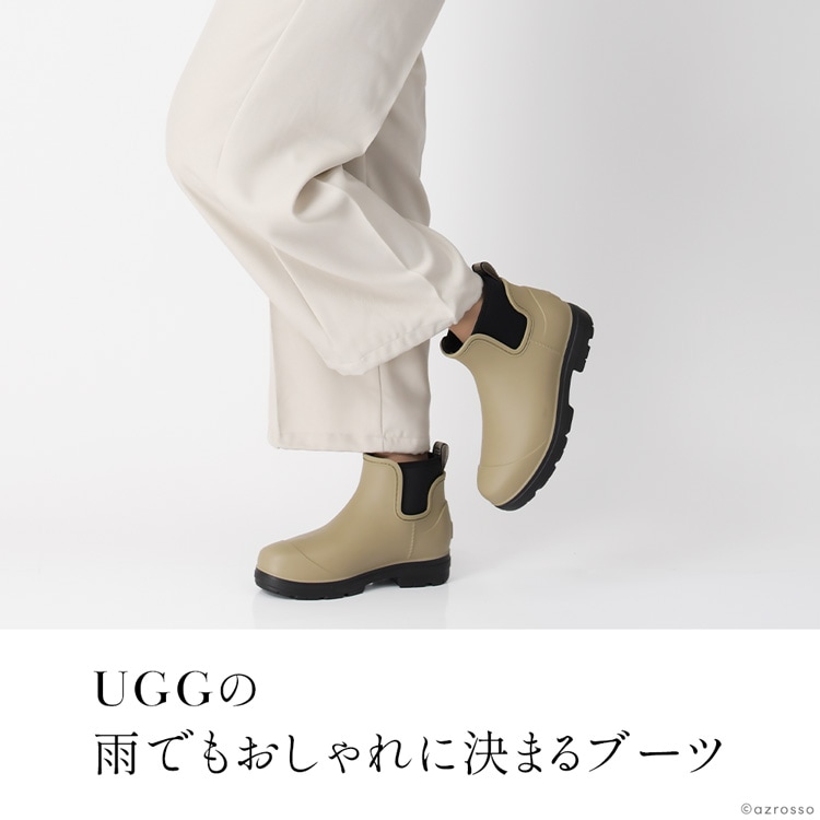 楽天市場】正規品 UGG サイドゴア レインブーツ ショート ブーツ