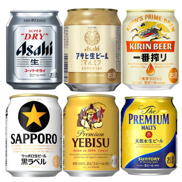 ビーンズ：ビールのみ 48本 スパドラ ビタリスト 一番搾り マルエフ 他