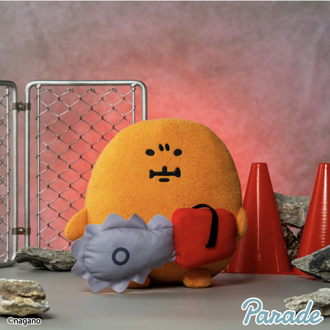 楽天市場】【もぐらコロッケ】ナガノキャラクターズ チェンソーBIG