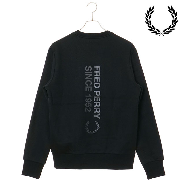 楽天市場】フレッドペリー FRED PERRY ボールドブランディング クルー