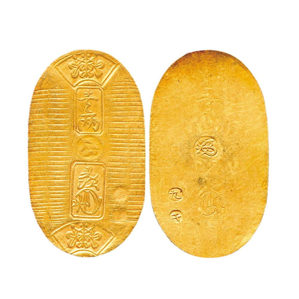 楽天市場】『 万延小判金 』 小判 古銭 本物 たがね打ち 江戸小判 日本