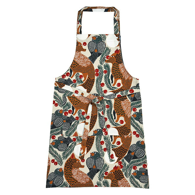 楽天市場】マリメッコ marimekko ケトゥンマルヤ エプロン（ベージュ