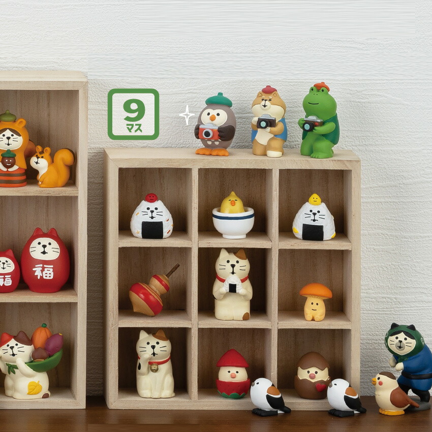 楽天市場】コンコンブル お正月 枡目木箱 9マス（小） | お正月 デコレ