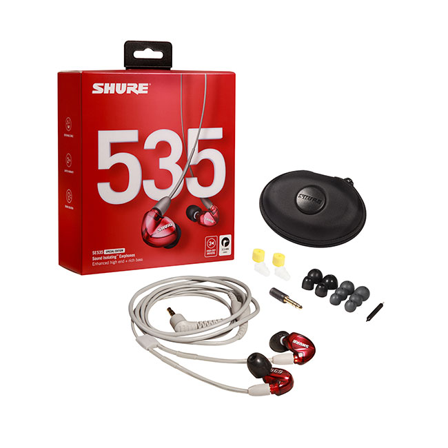 楽天市場】SHURE SE535 高遮音性イヤホン（有線タイプ） イヤフォン
