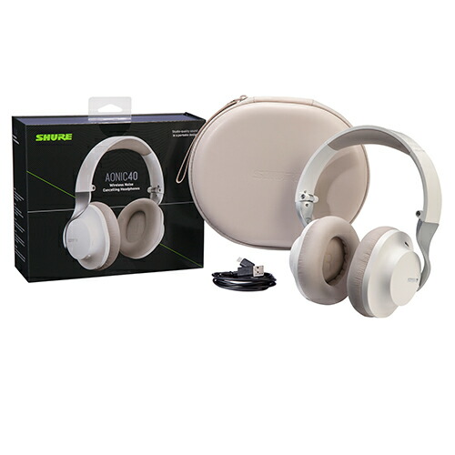 楽天市場】SHURE AONIC 40 ワイヤレス・ノイズキャンセリング
