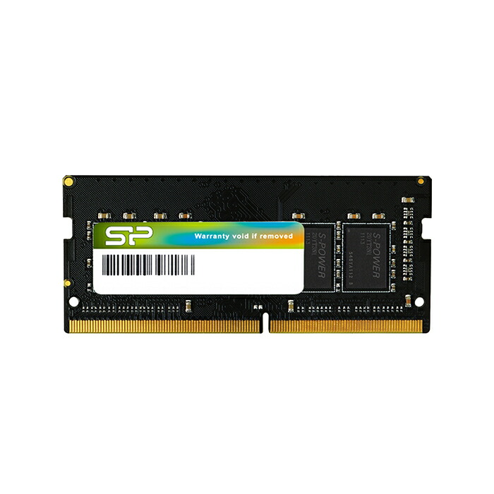 楽天市場】シリコンパワー DDR4 ノートDDR4-3200 (PC4-25600) 32GB×2枚
