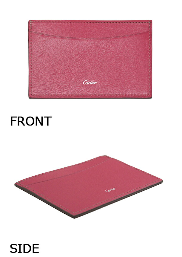 楽天市場】Cartier カードケース/パスケース ピンク コレクション レ