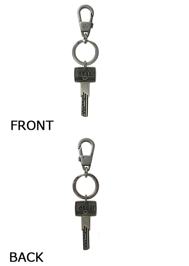 楽天市場】グッチ GUCCI キーホルダー ヴィンテージシルバーカラー