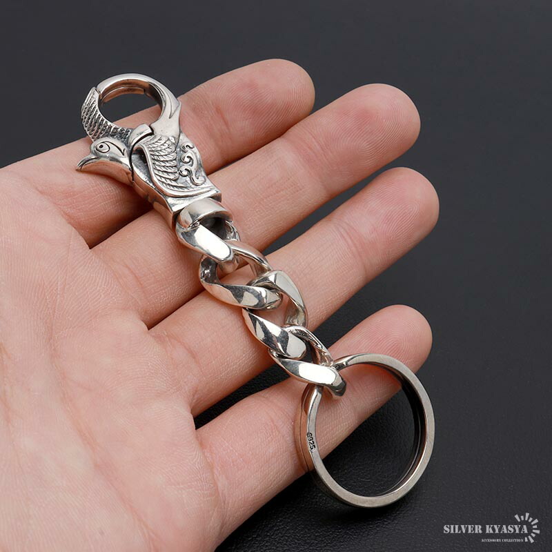 楽天市場】シルバー925 イーグル キーリング キーチェーン