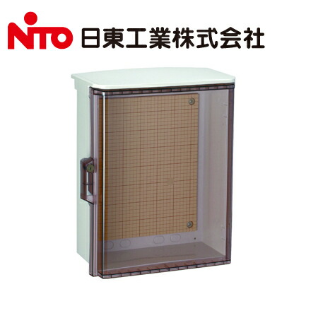 楽天市場】日東工業 OPK16-254CA OPK形 キー付 耐候 プラボックス 透明