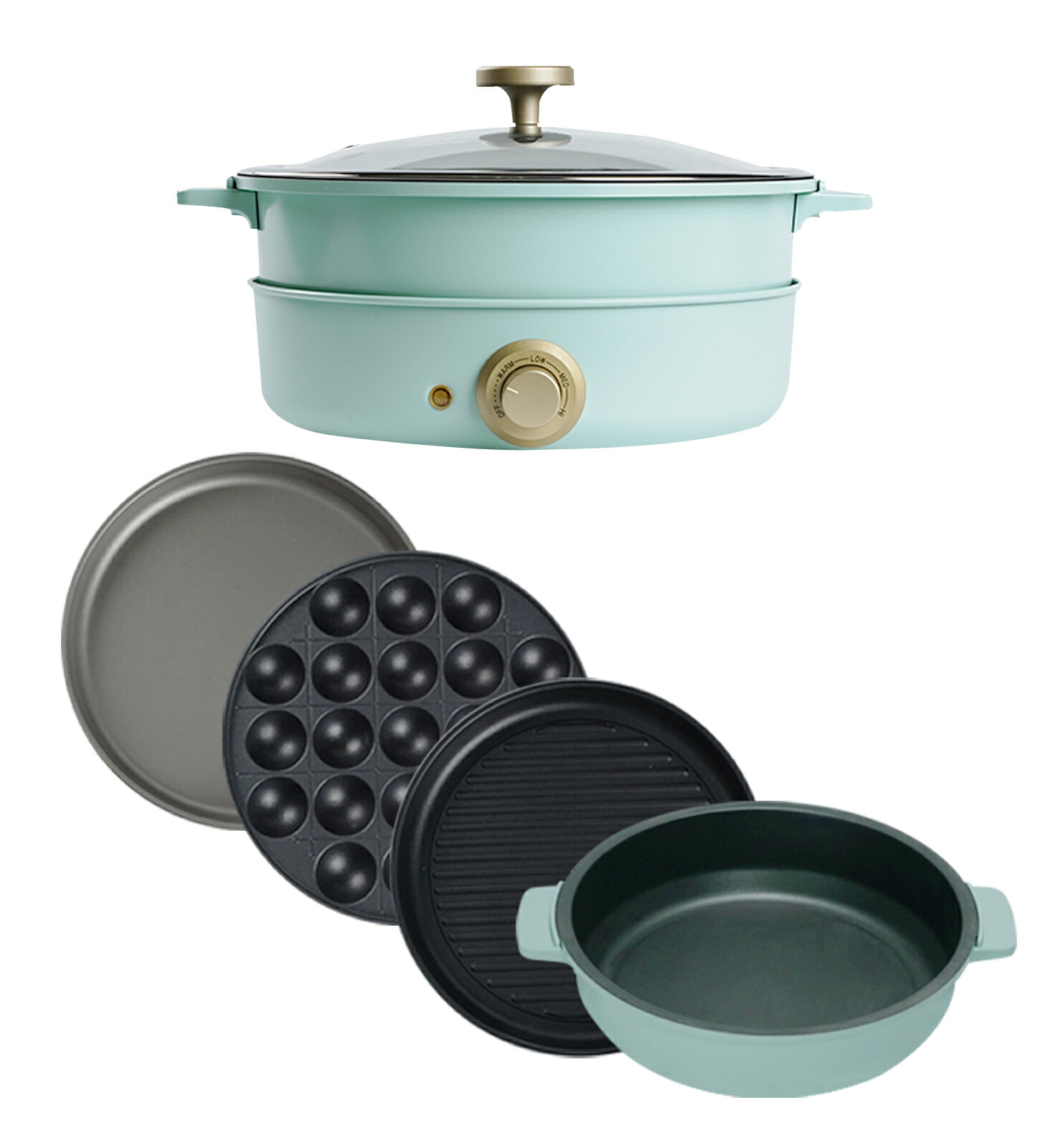 楽天市場】送料無料 SOLEMOOD ホットプレート 大型 マルチ グリル