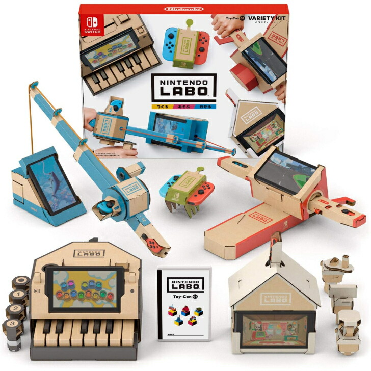 楽天市場】Nintendo Labo (ニンテンドーラボ) Toy-Con 01: Variety Kit
