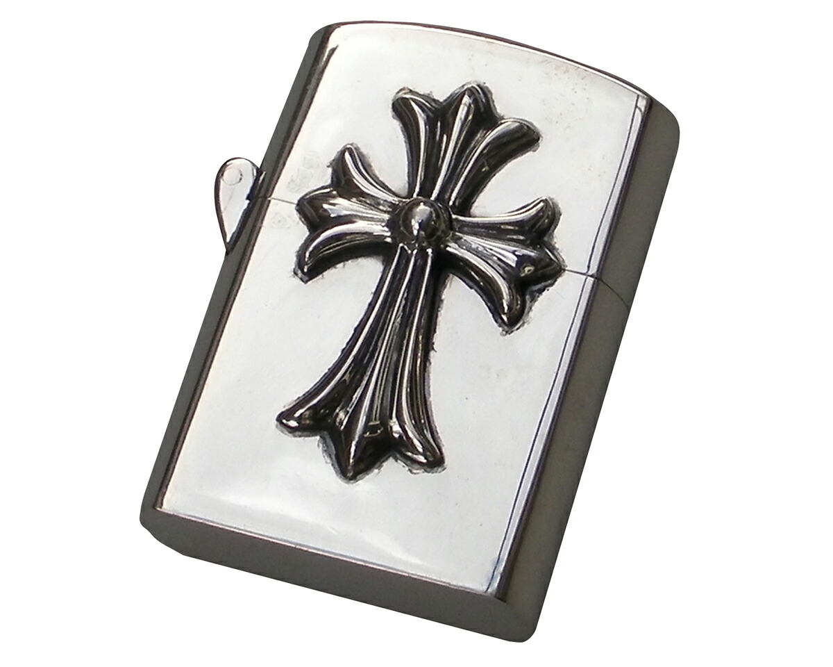 楽天市場】CHROME HEARTS ZIPPO LIGHTER CH CROSS クロムハーツ V1 CH