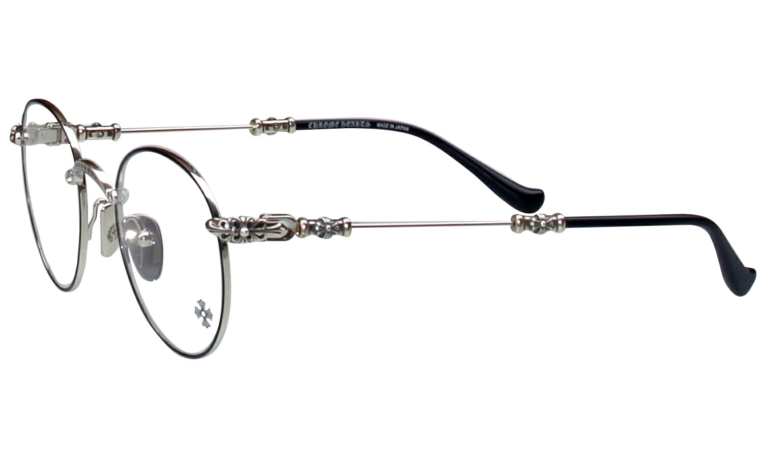 楽天市場】CHROME HEARTS EYEGLASSES BUBBA-A MBK/SS-MBK-P MATTE