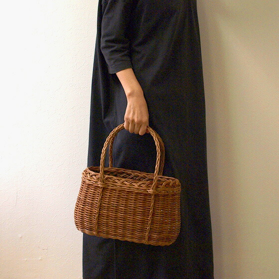 楽天市場】松野屋 日本製 あけび かごバッグ カゴ バスケット カゴ
