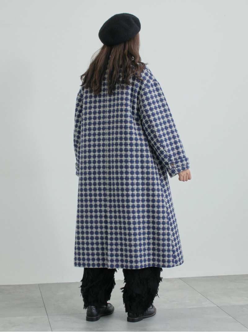 楽天市場】【SALE／50%OFF】【尾州ウール】フラワー柄ジャカードコート