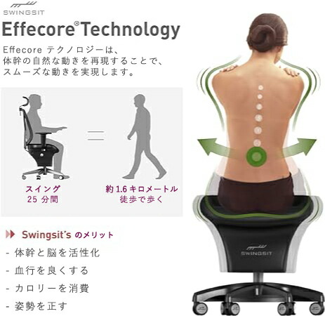 楽天市場】送料無料【在庫処分】 スイングシット アクティブチェア