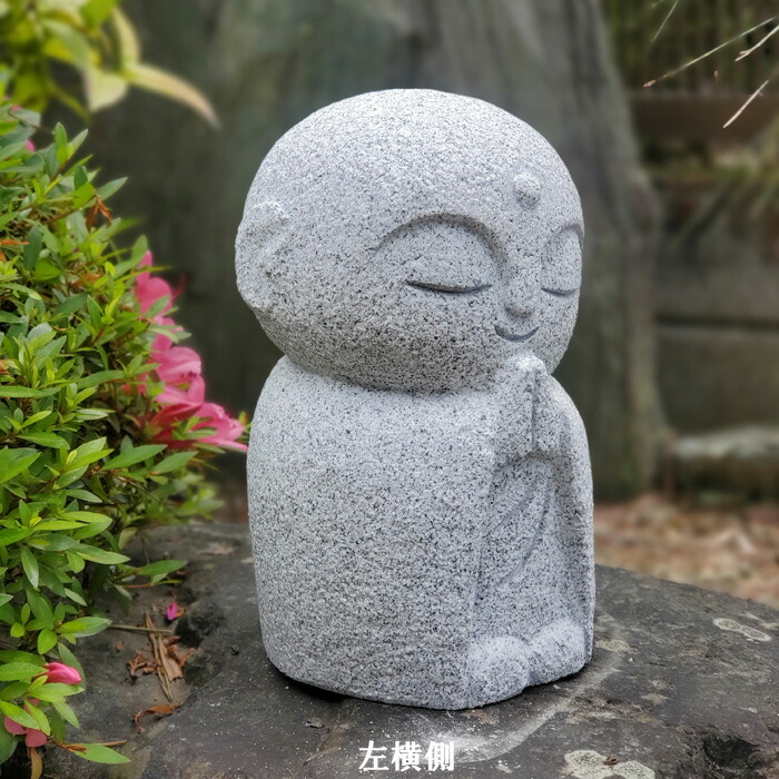 楽天市場】【送料無料】【地蔵】【お地蔵さん】御影石で出来たにっこり