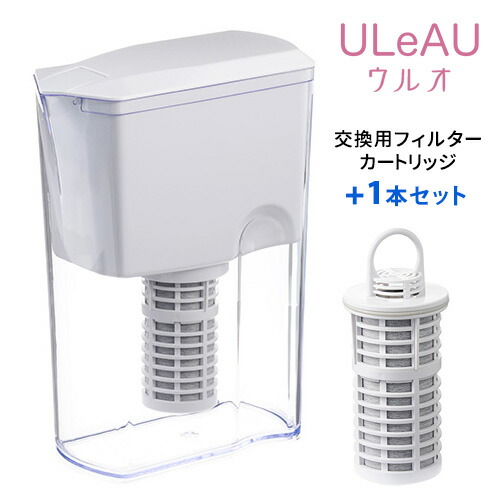 楽天市場】【正規販売店】ポット型浄水器 ULeAU（ウルオ） 本体＆交換