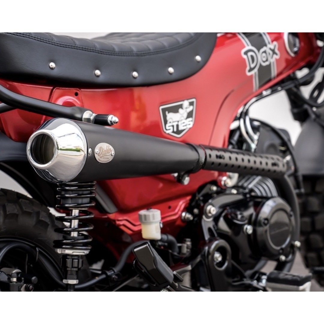 楽天市場】ホンダ ダックス DAX125用マフラー オールブラック